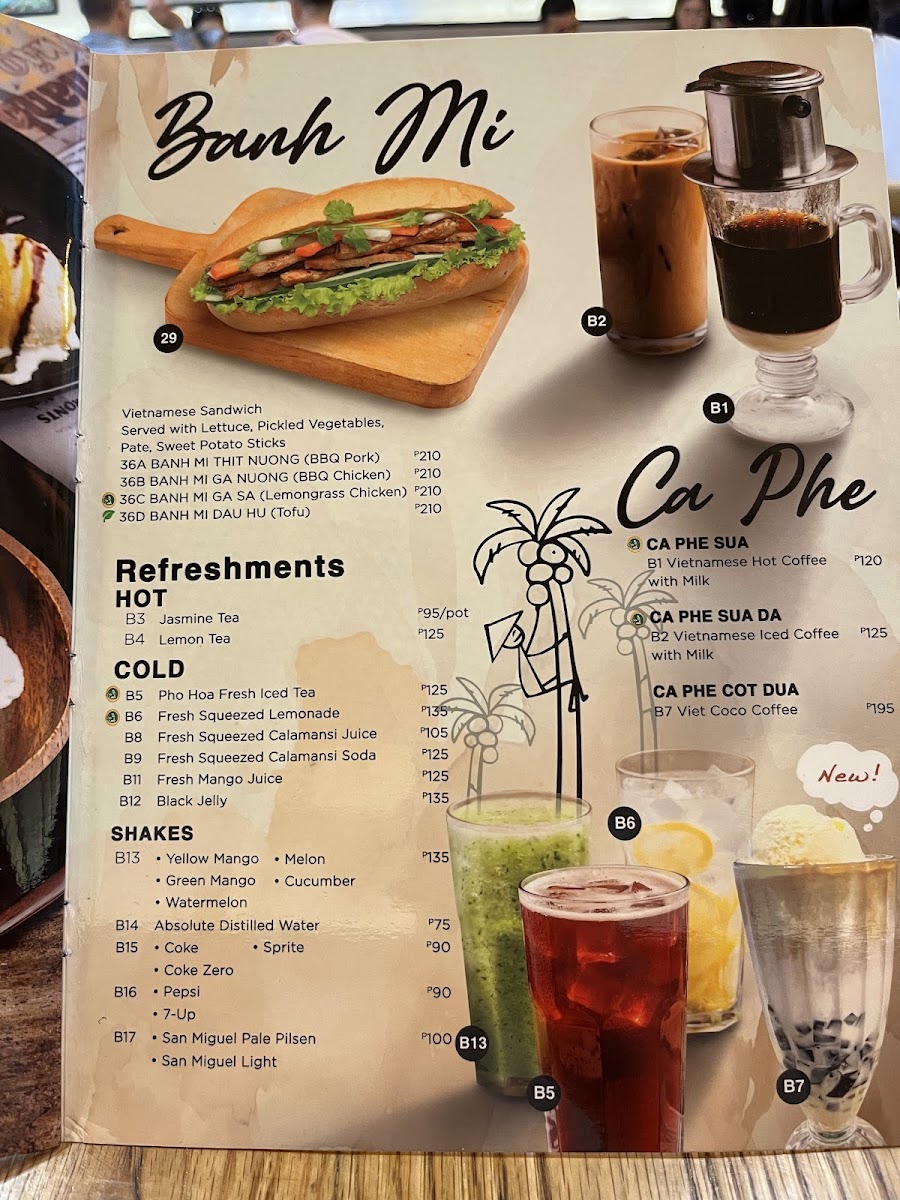 Menu Pho Hoa - Sm North Edsa-3