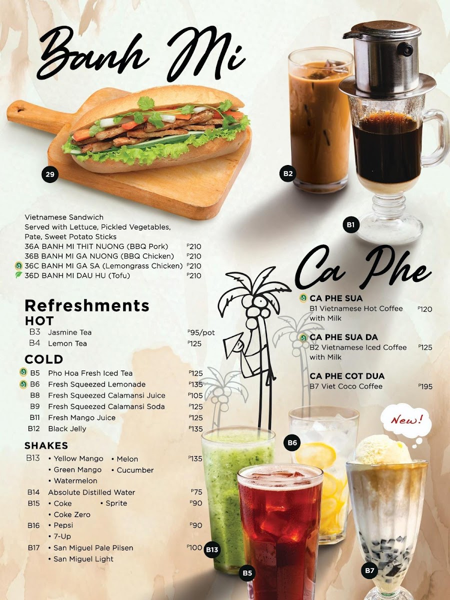 Menu Pho Hoa - Sm North Edsa-4