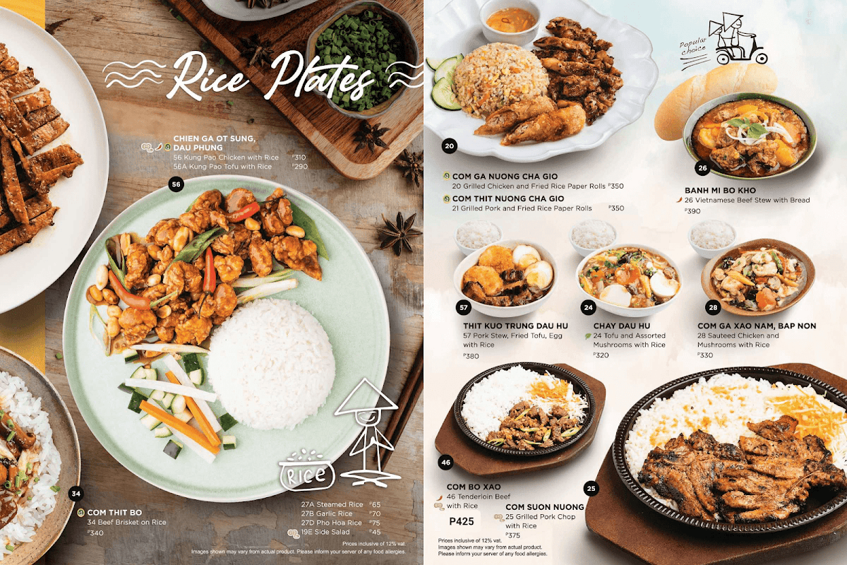 Menu Pho Hoa - Sm North Edsa-6