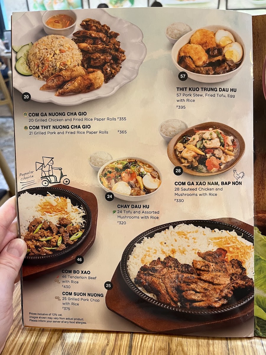 Menu Pho Hoa - Sm North Edsa-7