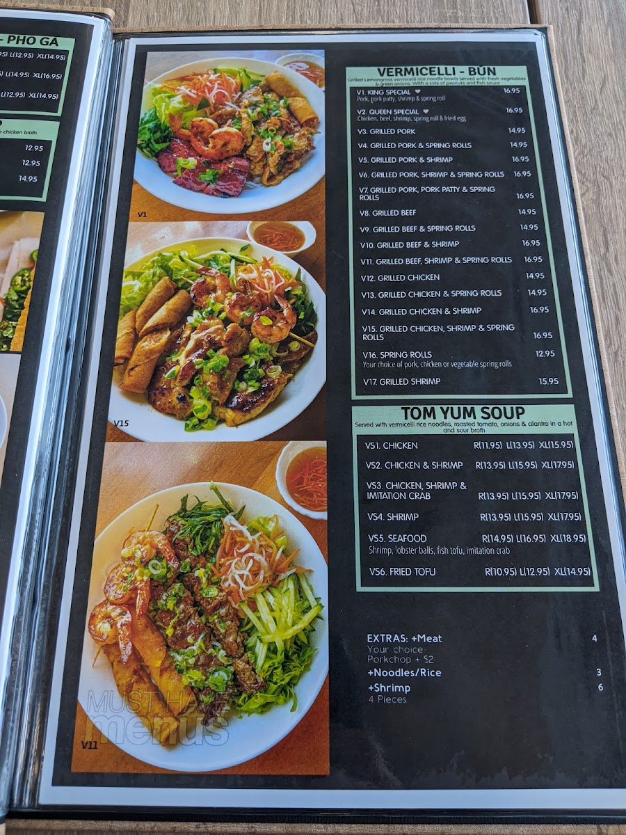 Menu Pho King (Capilano)-10
