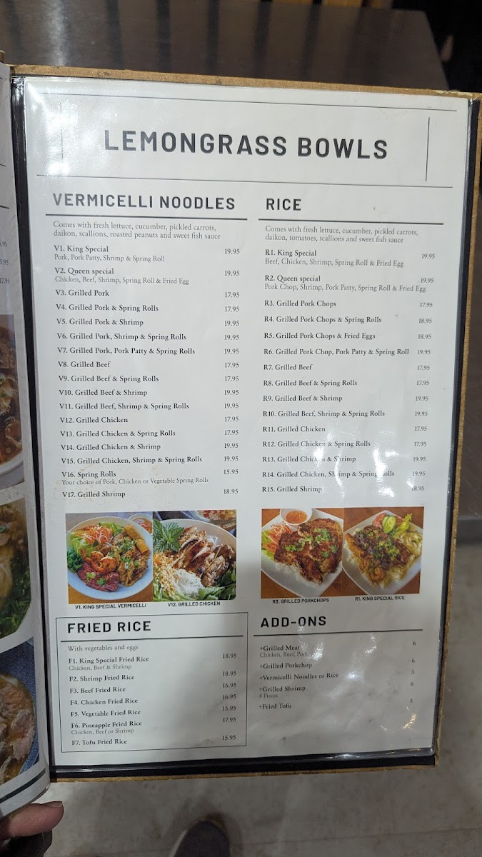 Menu Pho King (Capilano)-3