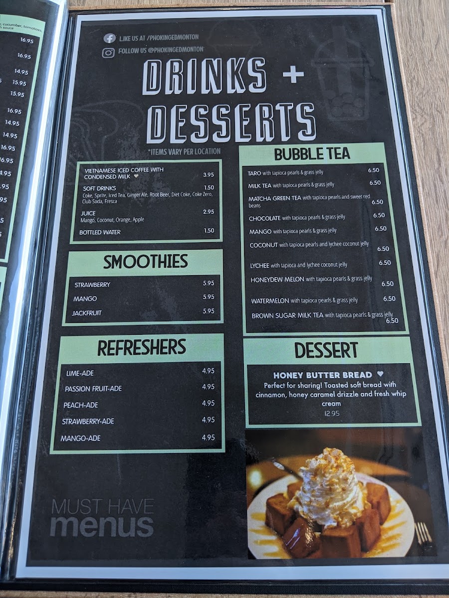Menu Pho King (Capilano)-6