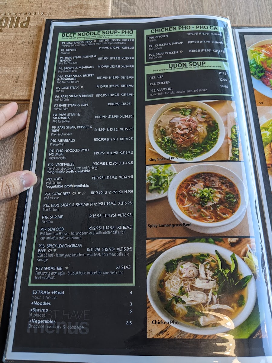 Menu Pho King (Capilano)-8