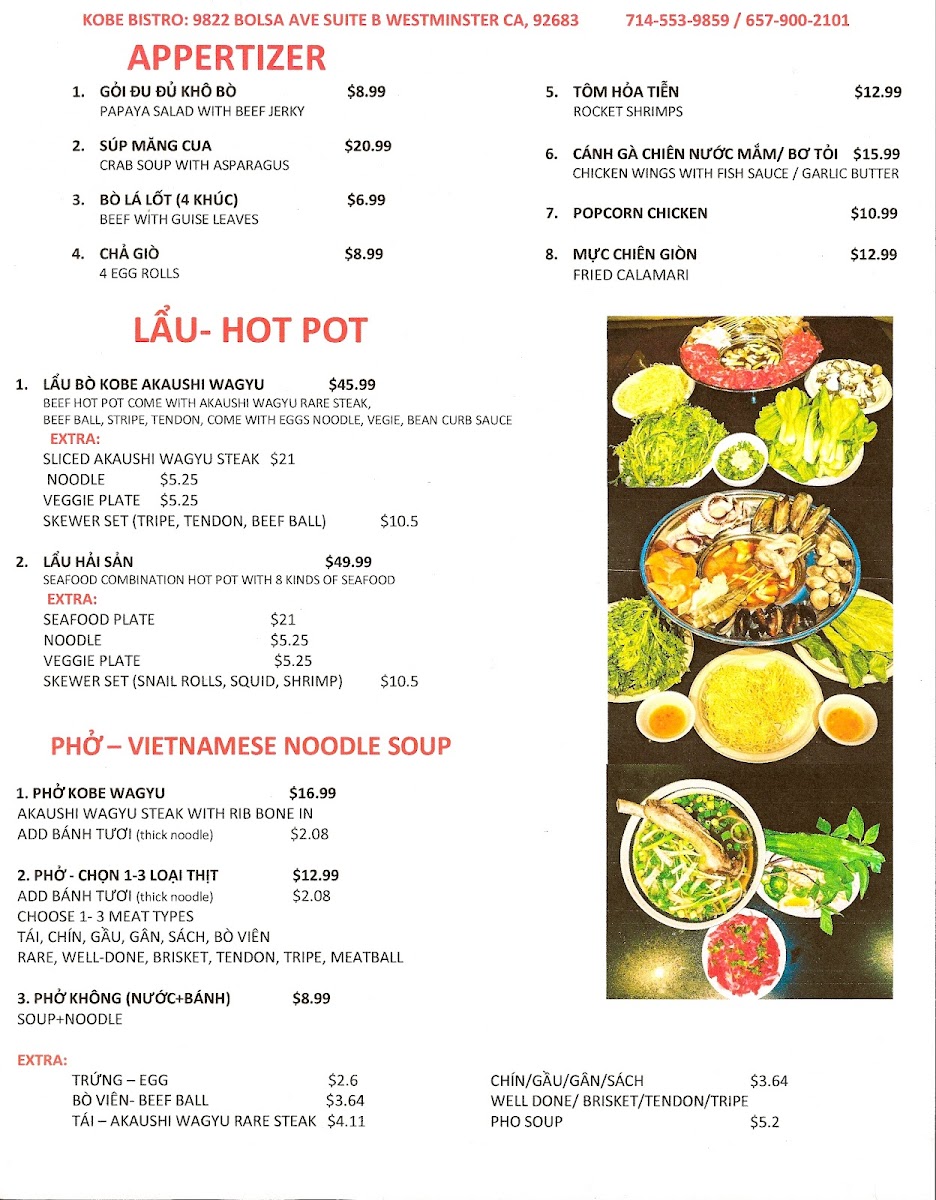 Menu Pho Kobe-3