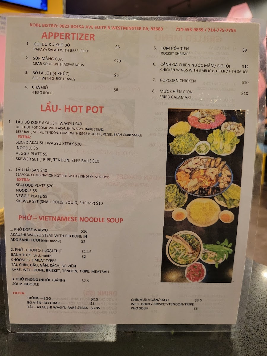 Menu Pho Kobe-5