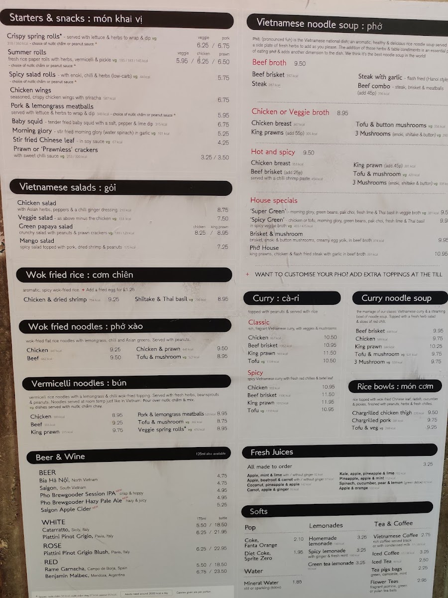 Menu Pho Leeds-4