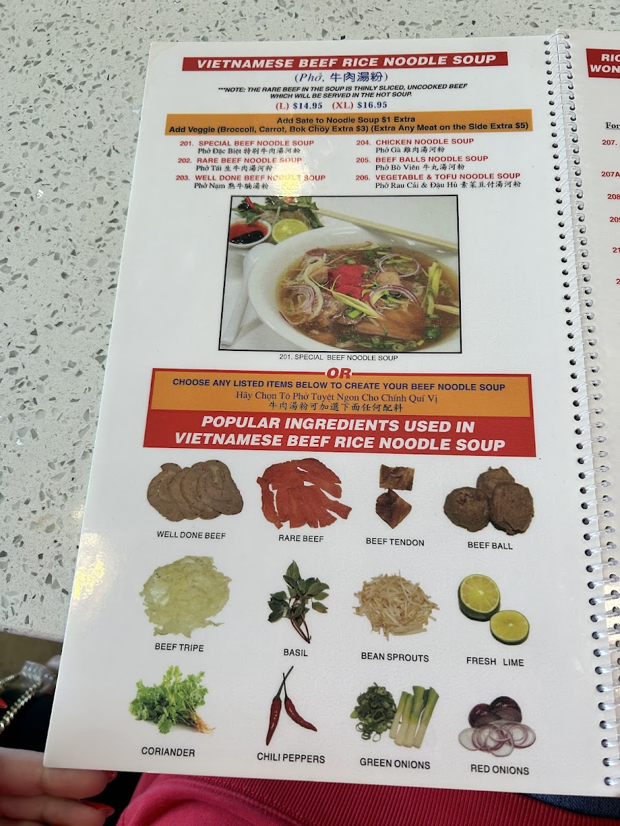 Menu Phở Mango Thai & Vietnamese Cuisine-8