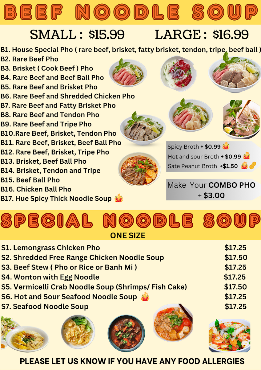 Phở M&k Vietnamese House Menu-3