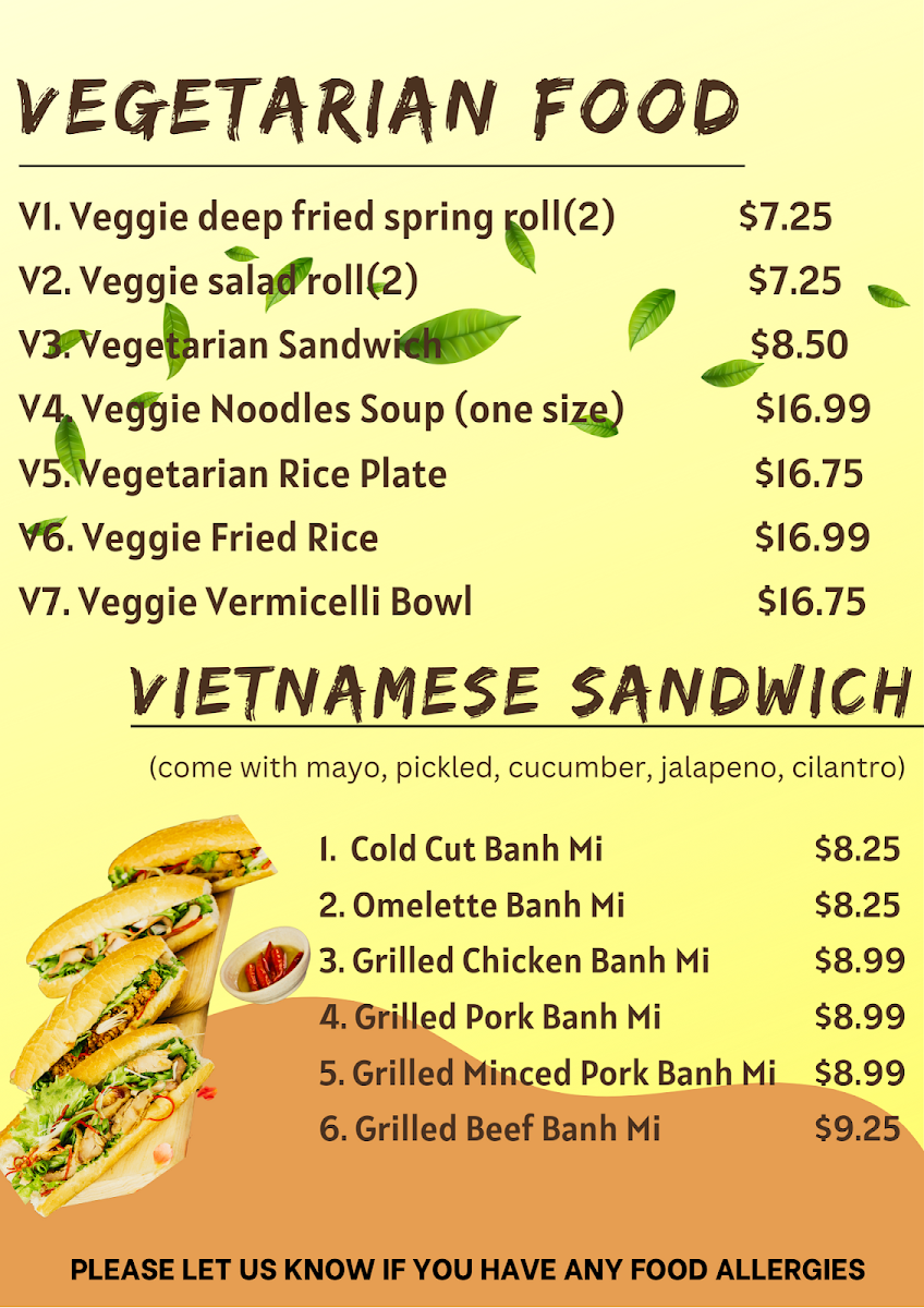 Phở M&k Vietnamese House Menu-4