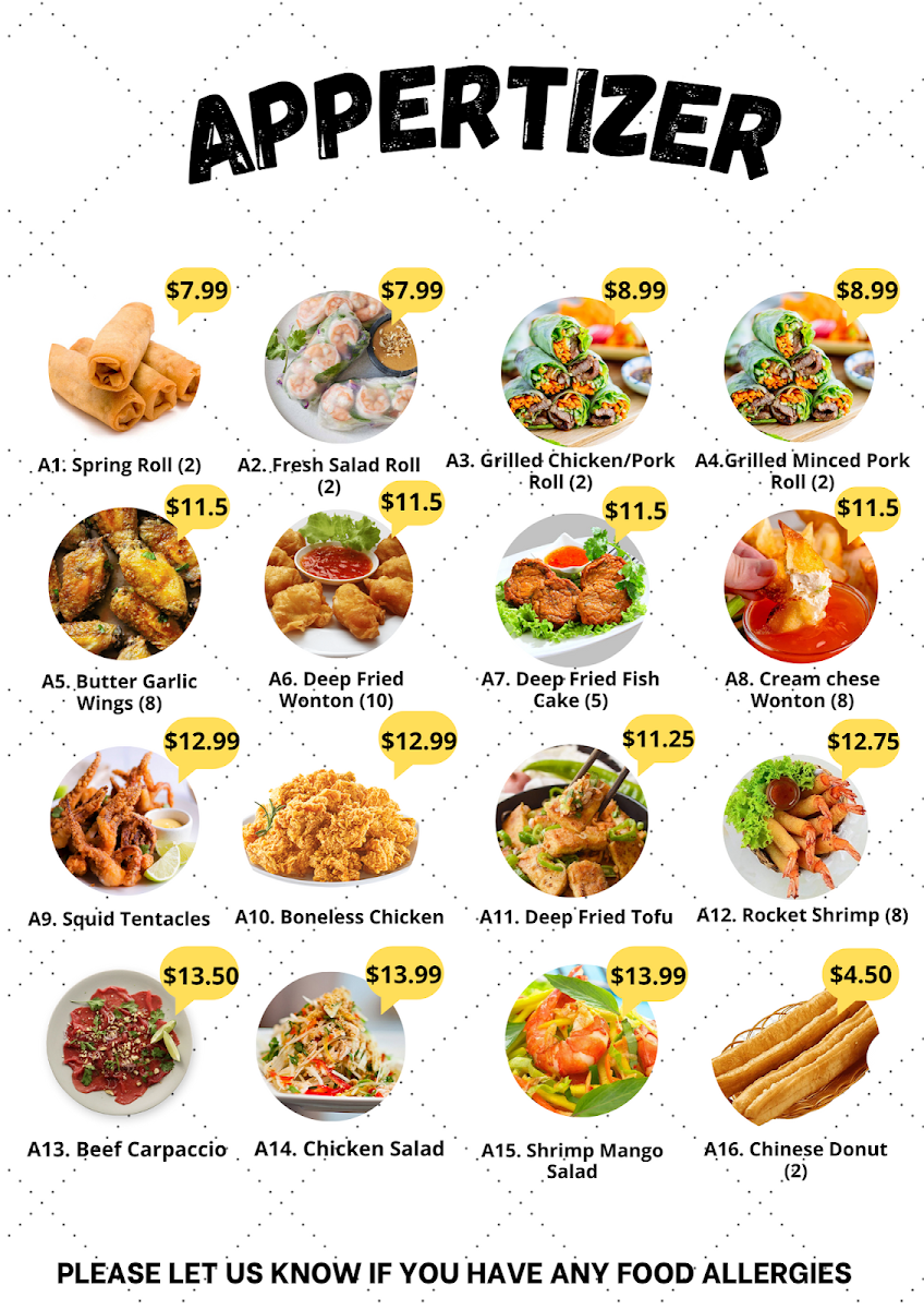 Phở M&k Vietnamese House Menu-5
