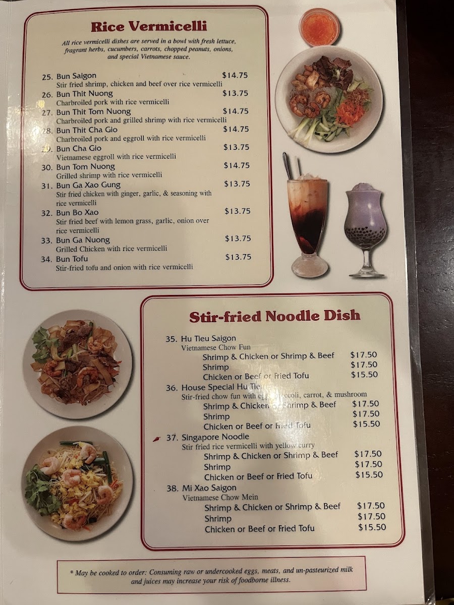Menu Pho New Saigon-8