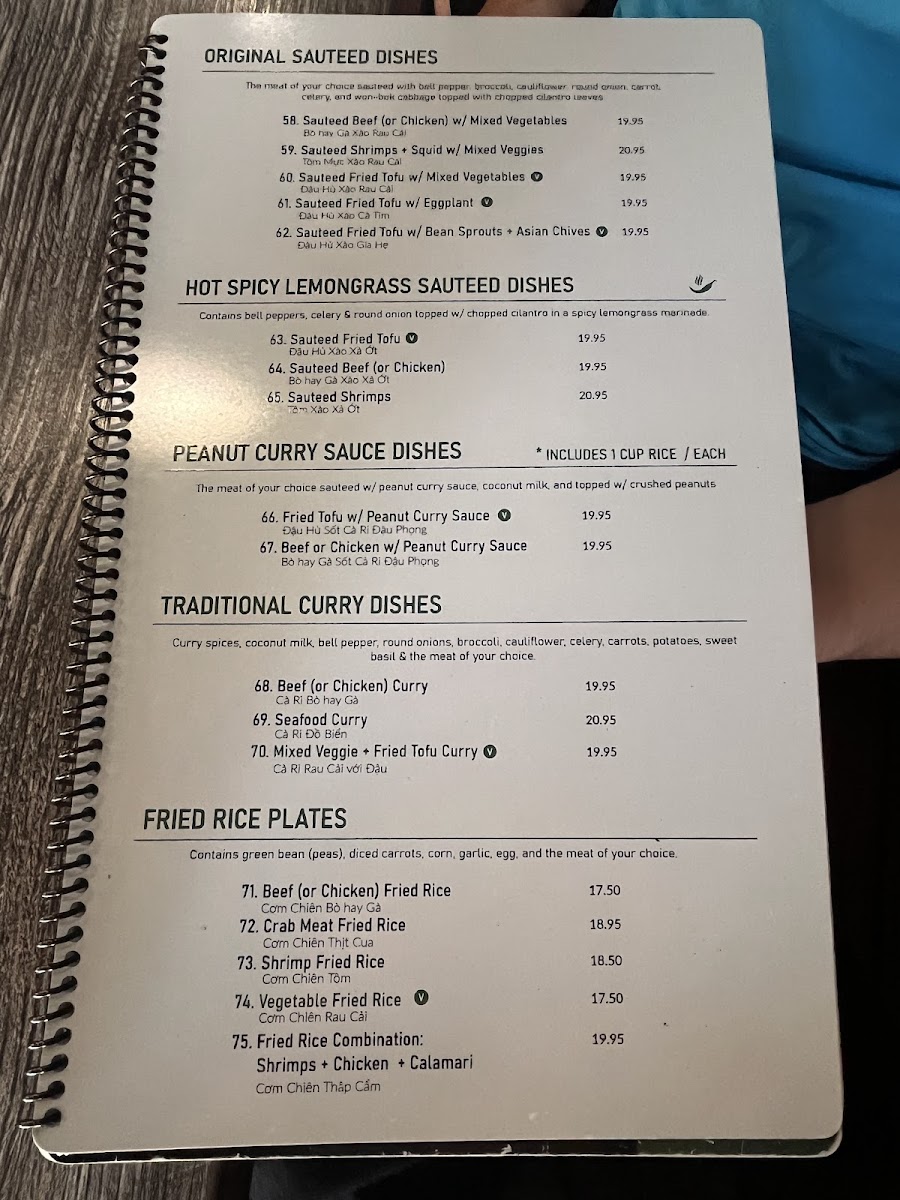 Menu Pho Old Saigon-9
