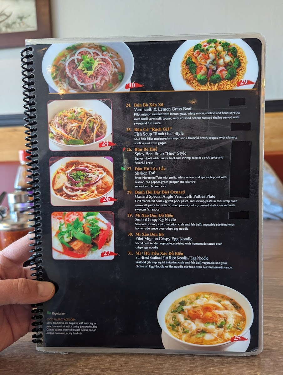 Menu Pho Oxnard Vietnamese Restaurant-1