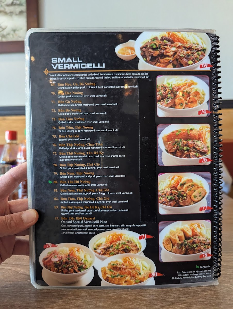 Menu Pho Oxnard Vietnamese Restaurant-4