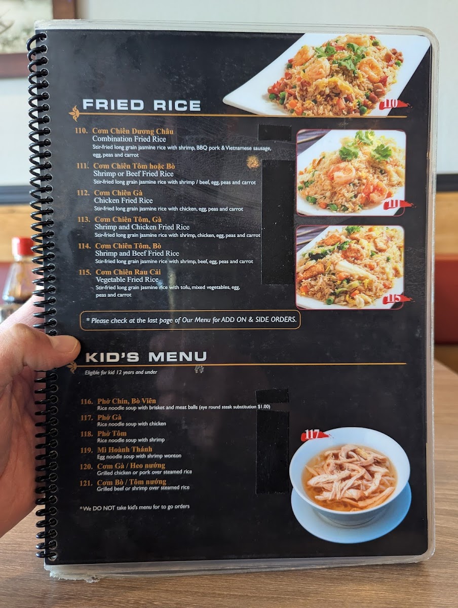 Menu Pho Oxnard Vietnamese Restaurant-7