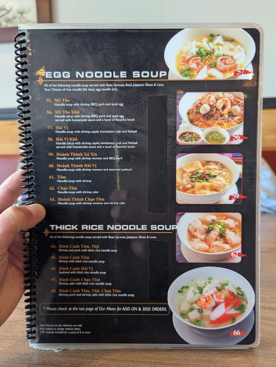 Menu Pho Oxnard Vietnamese Restaurant-8