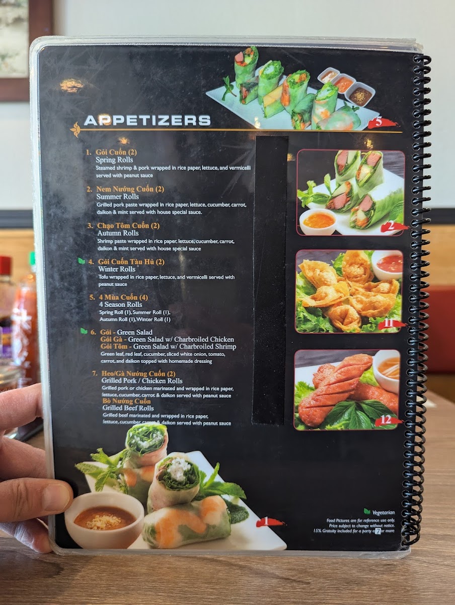 Menu Pho Oxnard Vietnamese Restaurant-9