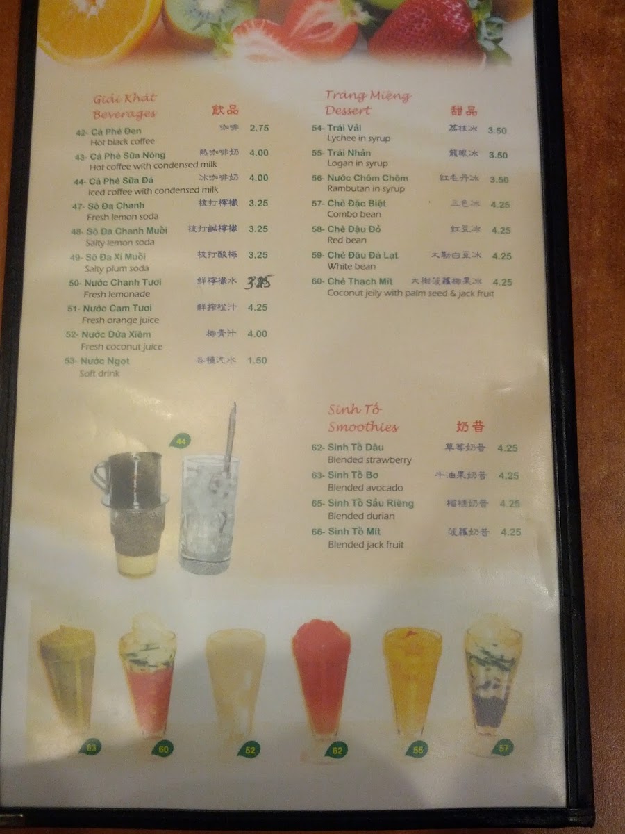 Menu Phở Phú Thịnh-8