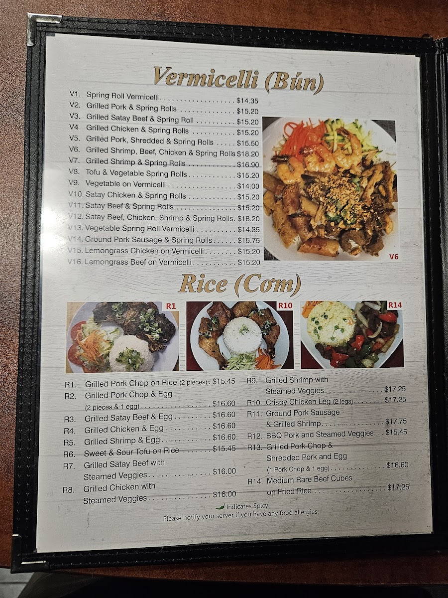 Menu Pho Phuong Vietnamese Cuisine-10