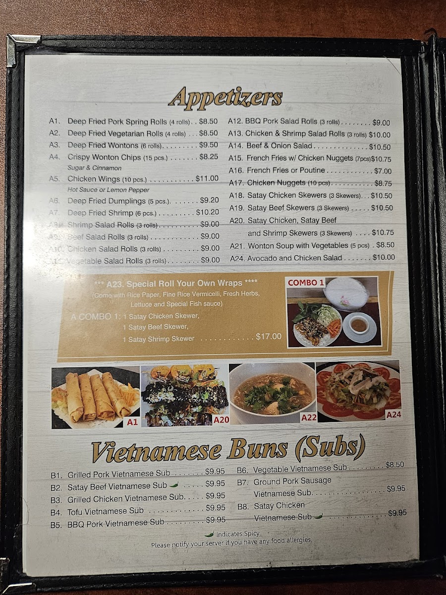 Menu Pho Phuong Vietnamese Cuisine-9