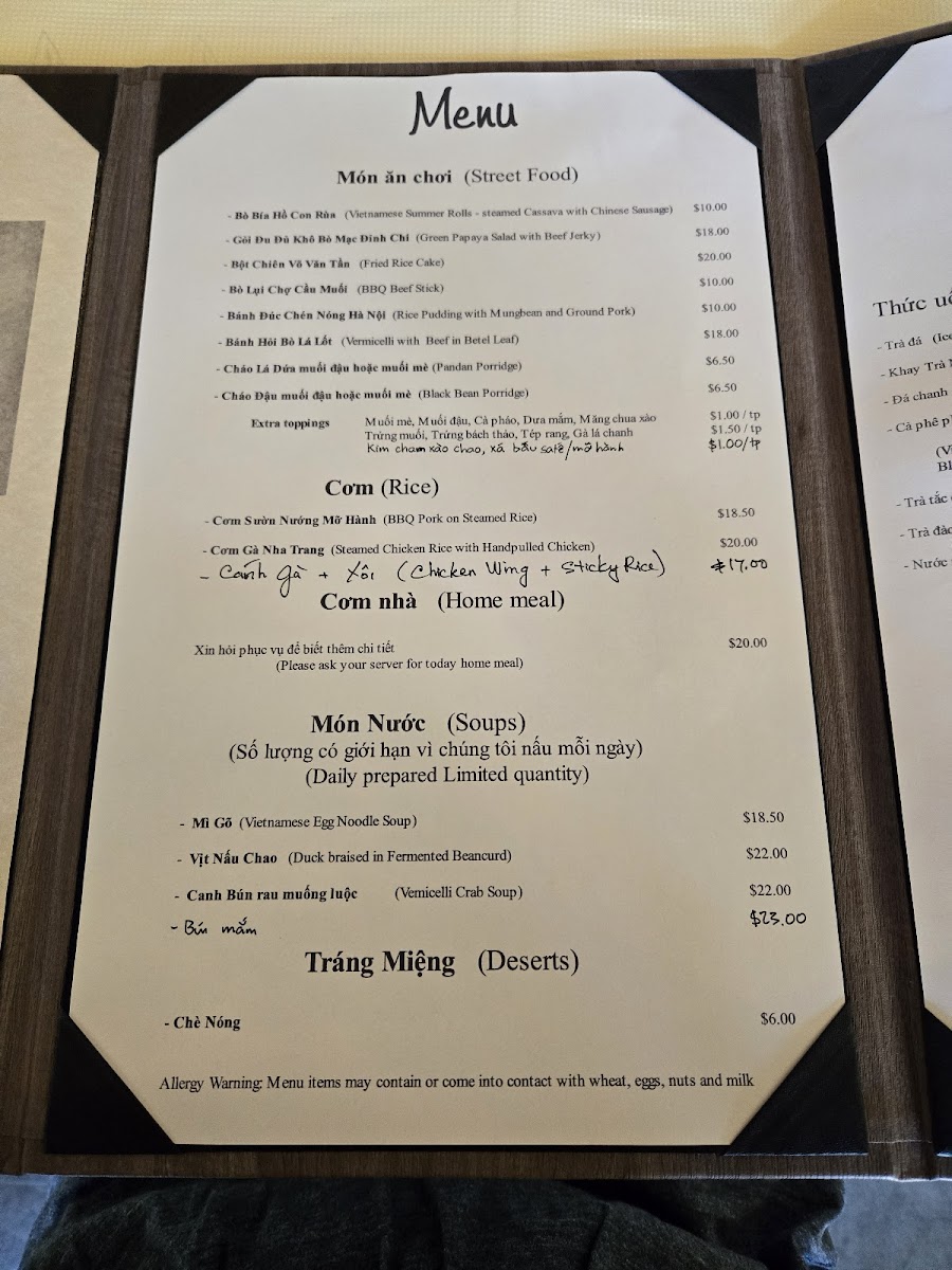 Menu Pho & Rolls (By Cai Gac-Mang-Re)-6