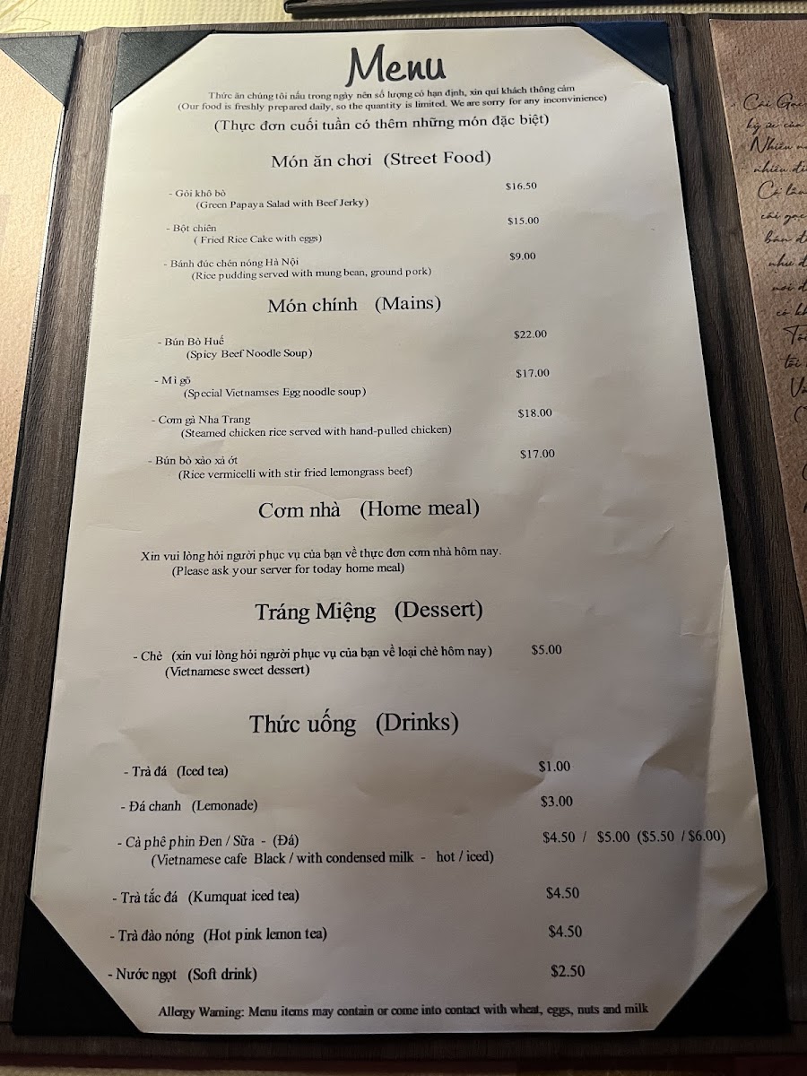Menu Pho & Rolls (By Cai Gac-Mang-Re)-7