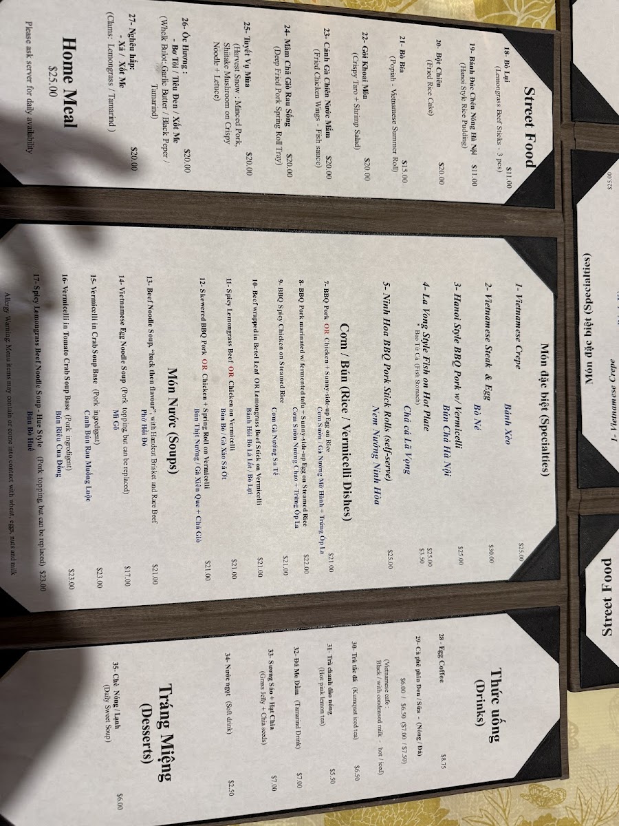 Menu Pho & Rolls (By Cai Gac-Mang-Re)-9