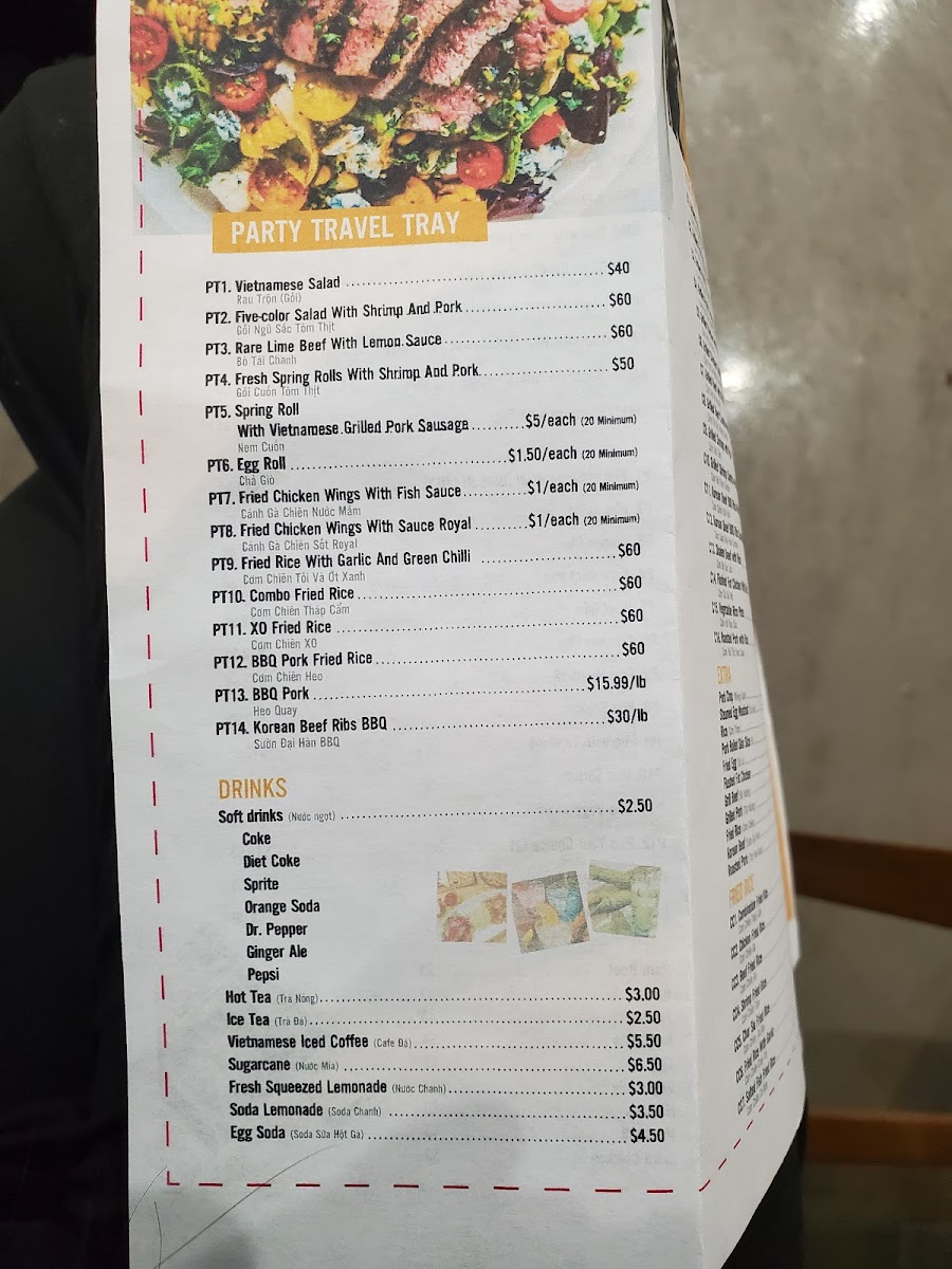 Menu Pho Royal Vietnamese Restaurant/ Tk Grill & Hot Pot-8