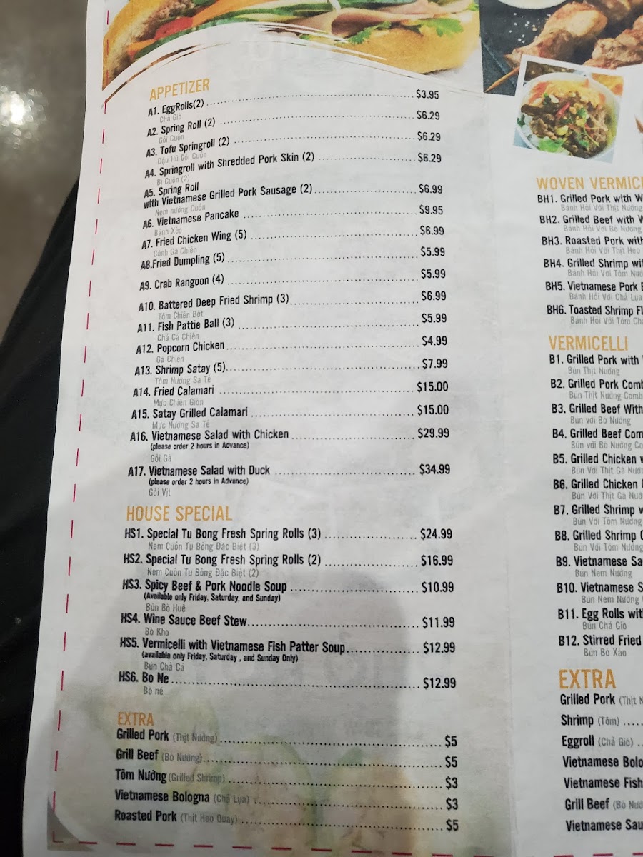 Menu Pho Royal Vietnamese Restaurant/ Tk Grill & Hot Pot-9