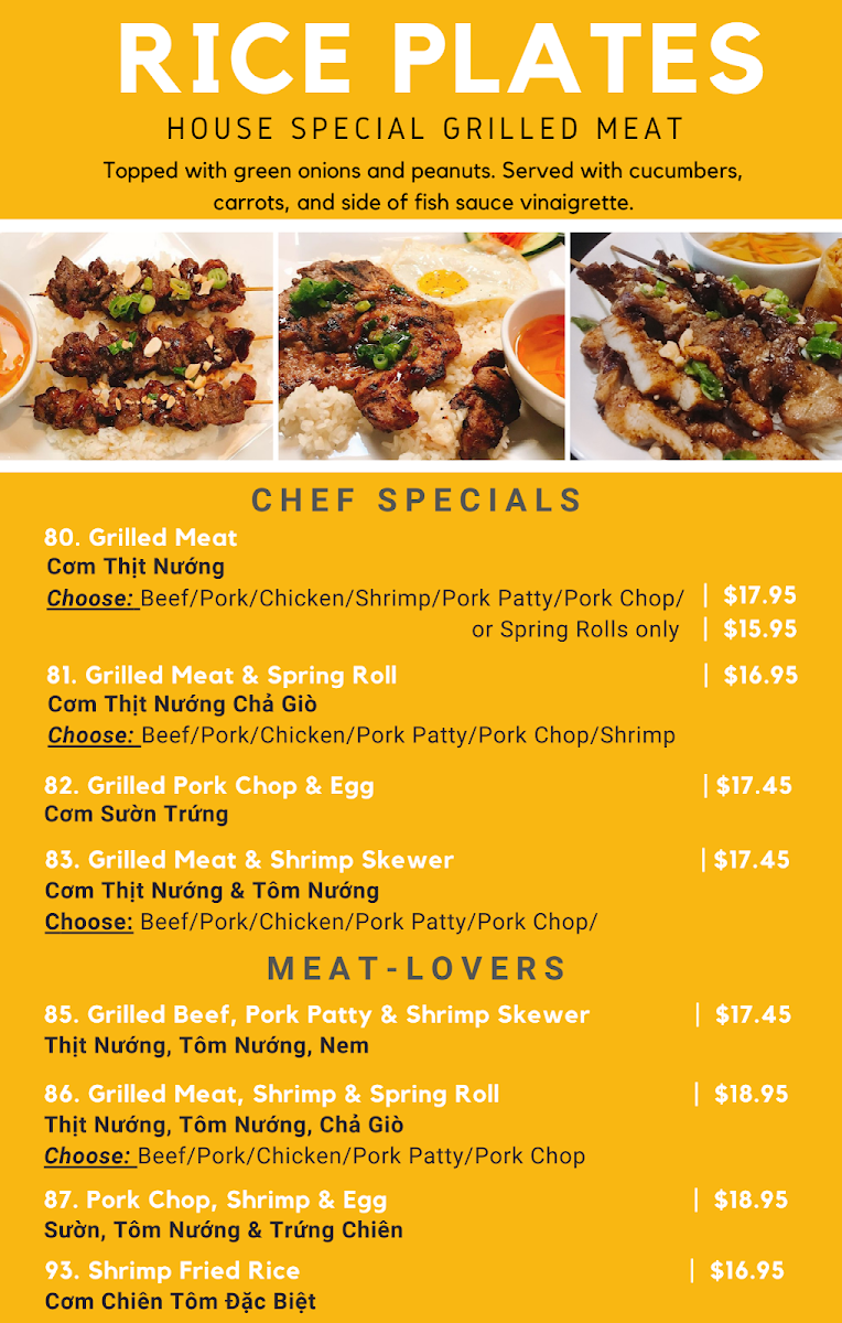 Menu Pho Soc Trang Vietnamese Cuisine-3
