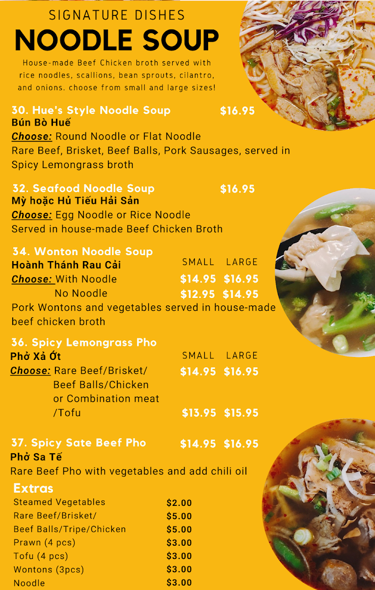 Menu Pho Soc Trang Vietnamese Cuisine-4