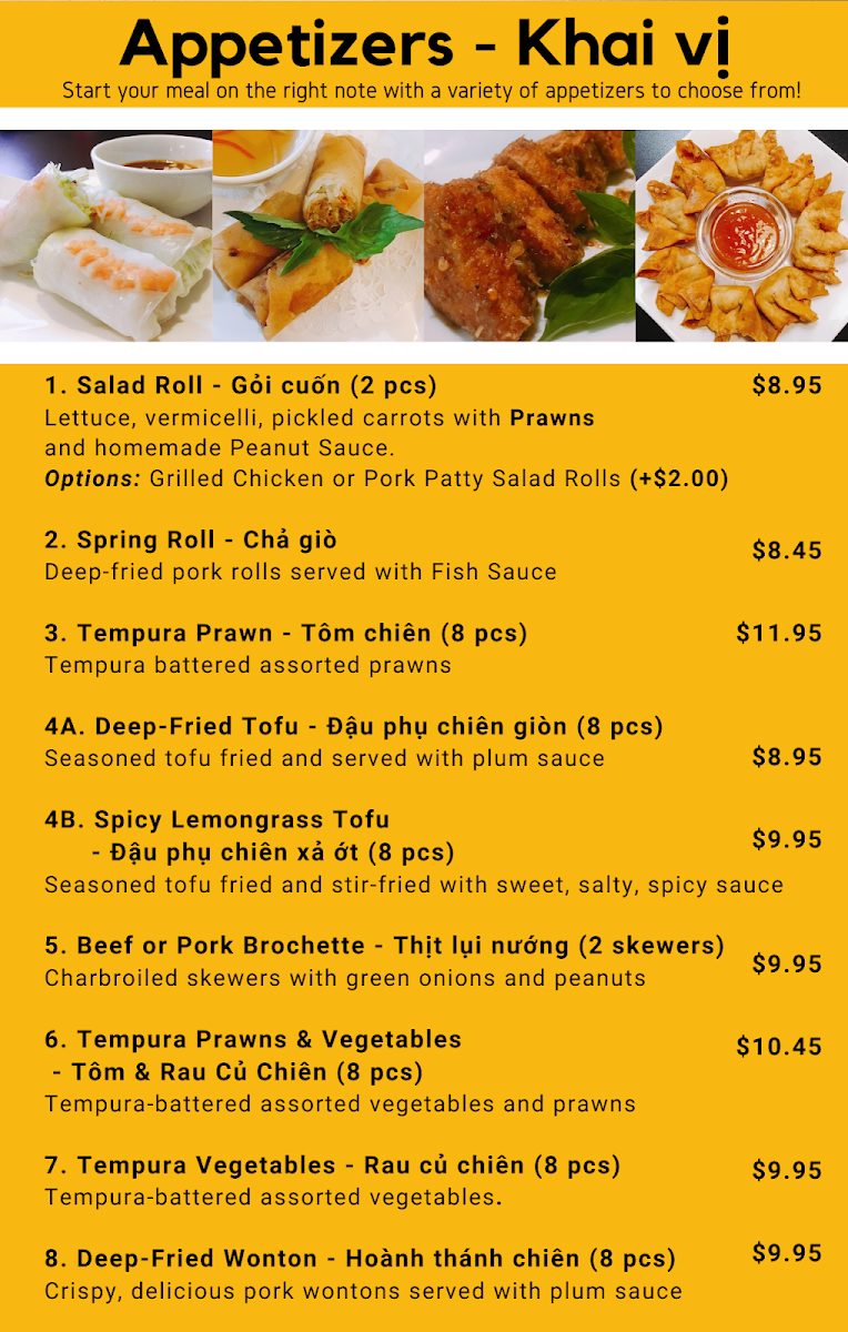 Menu Pho Soc Trang Vietnamese Cuisine-5