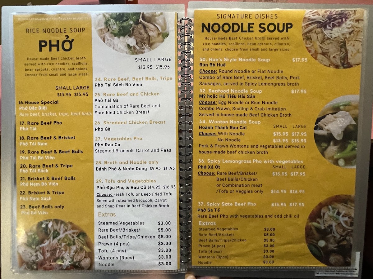 Menu Pho Soc Trang Vietnamese Cuisine-9