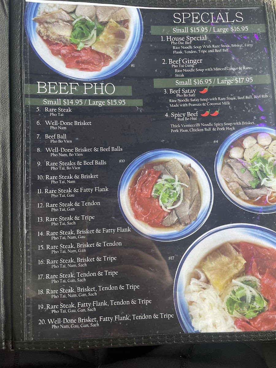 Menu Pho Super Bowl (Burnaby)-1