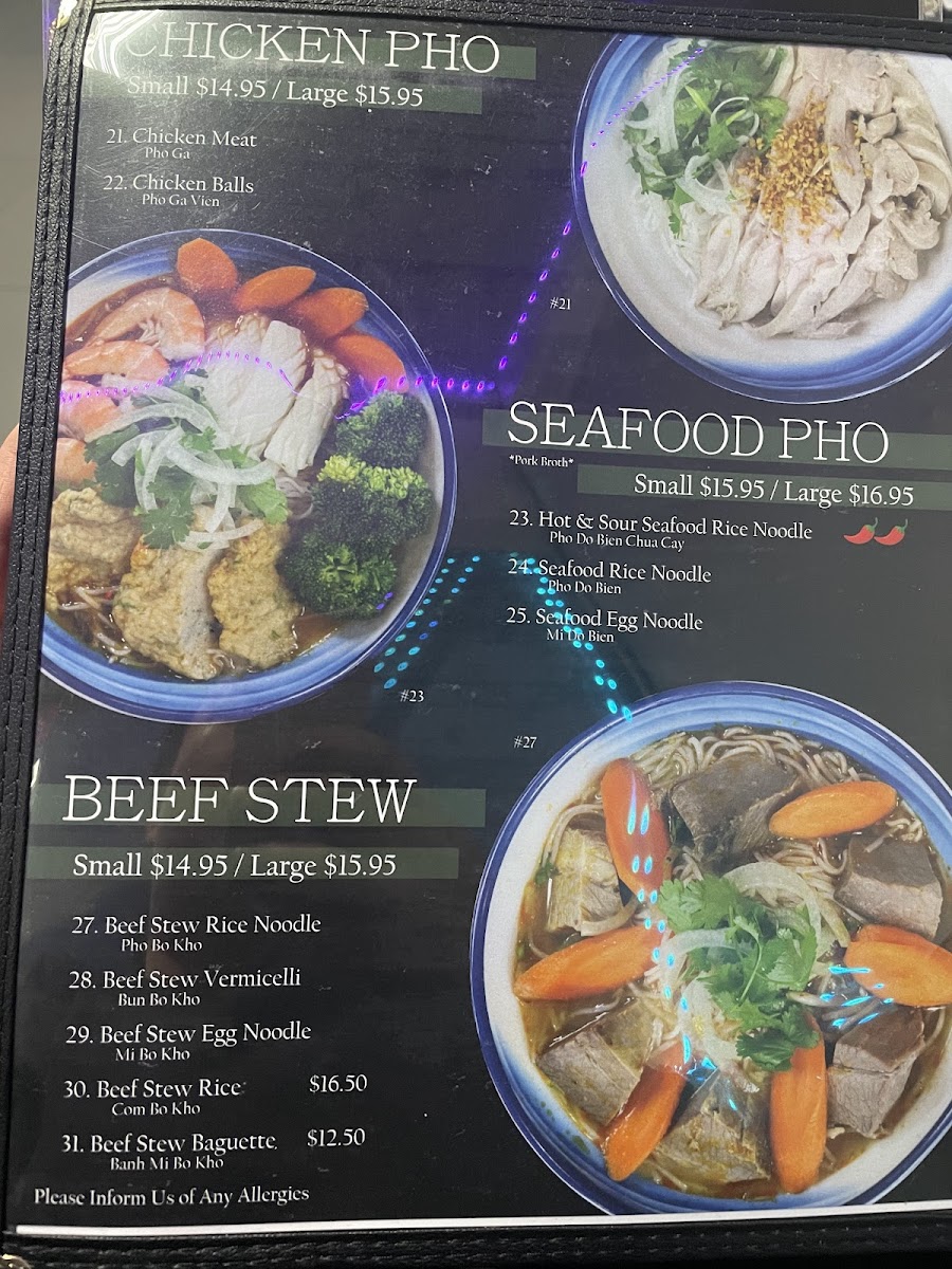 Menu Pho Super Bowl (Burnaby)-2