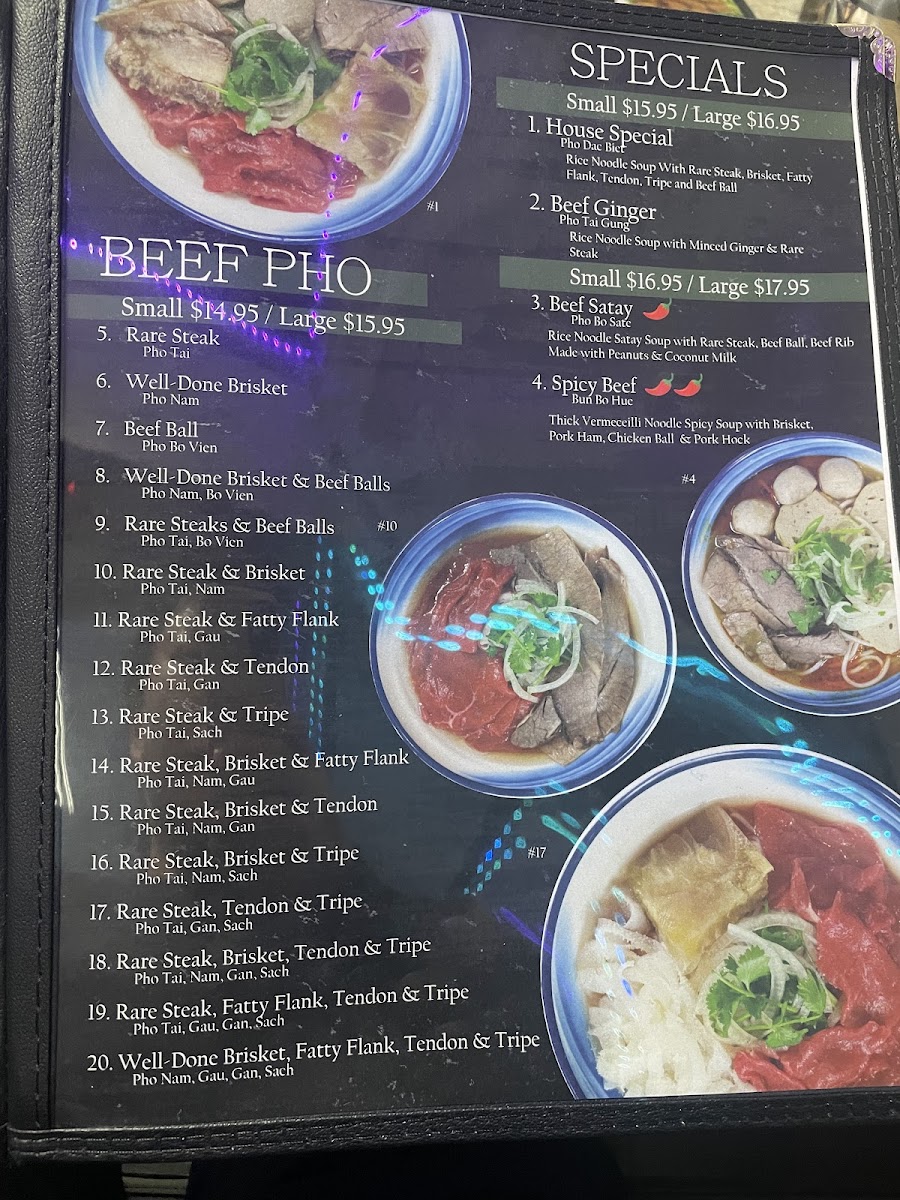 Menu Pho Super Bowl (Burnaby)-3