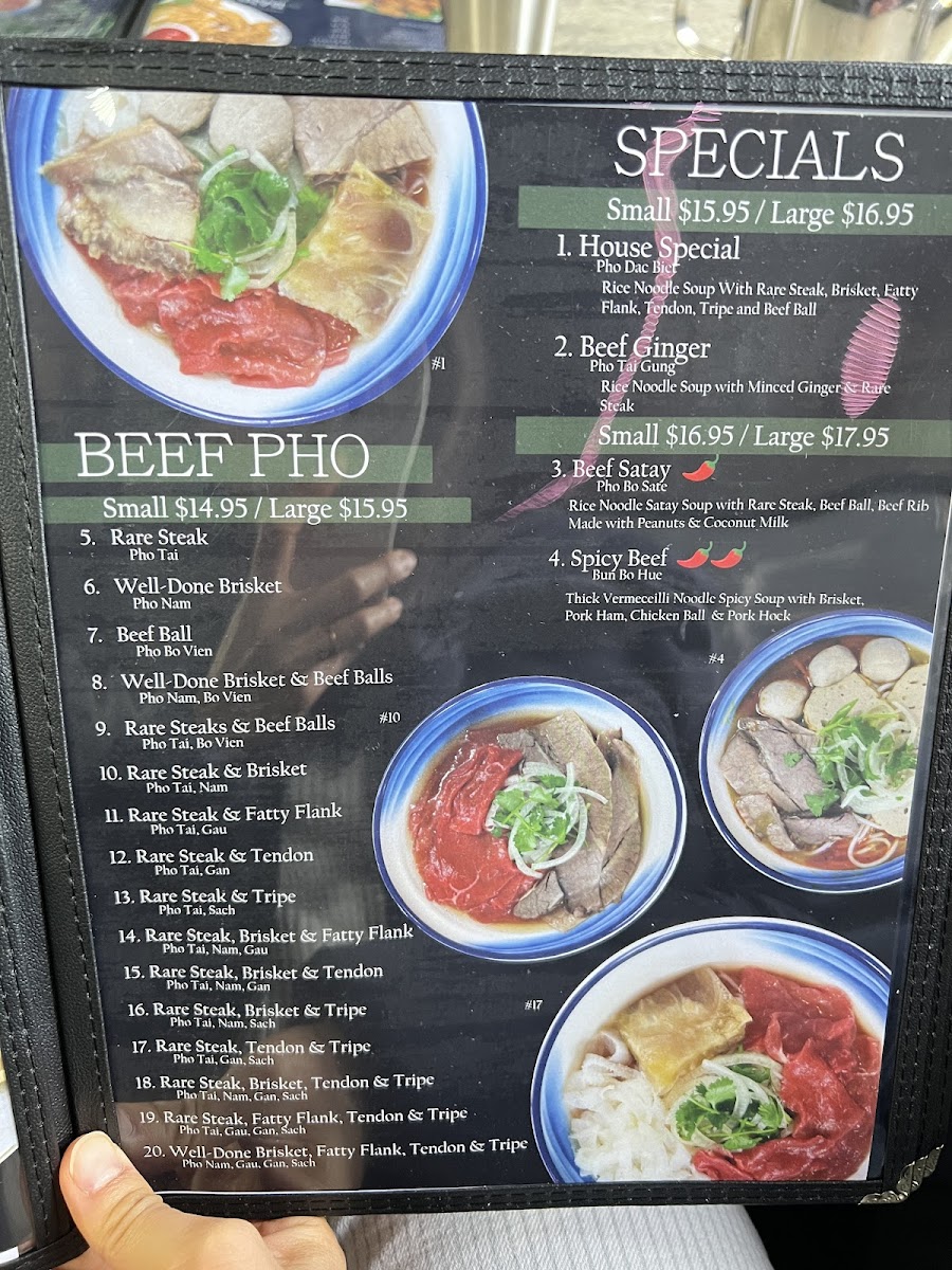 Menu Pho Super Bowl (Burnaby)-9