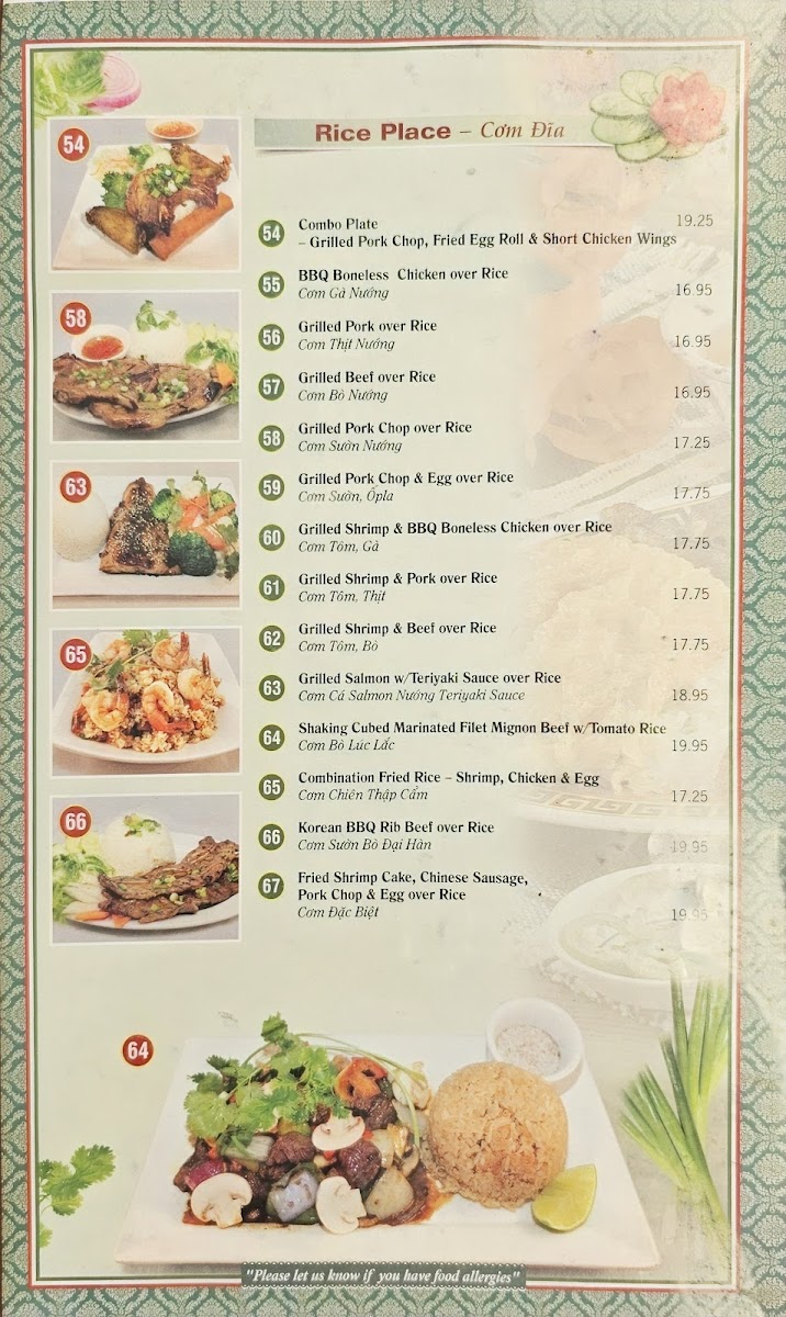 Menu Pho Teresa Restaurant-1