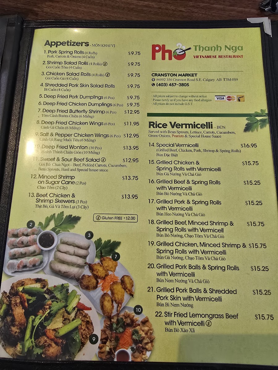 Menu Pho Thanh Nga-10
