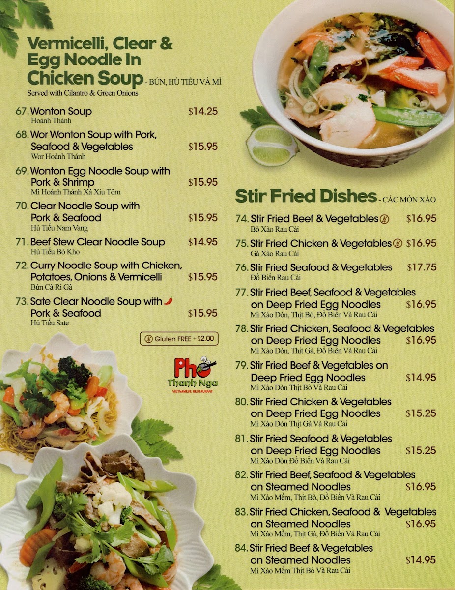 Menu Pho Thanh Nga-4