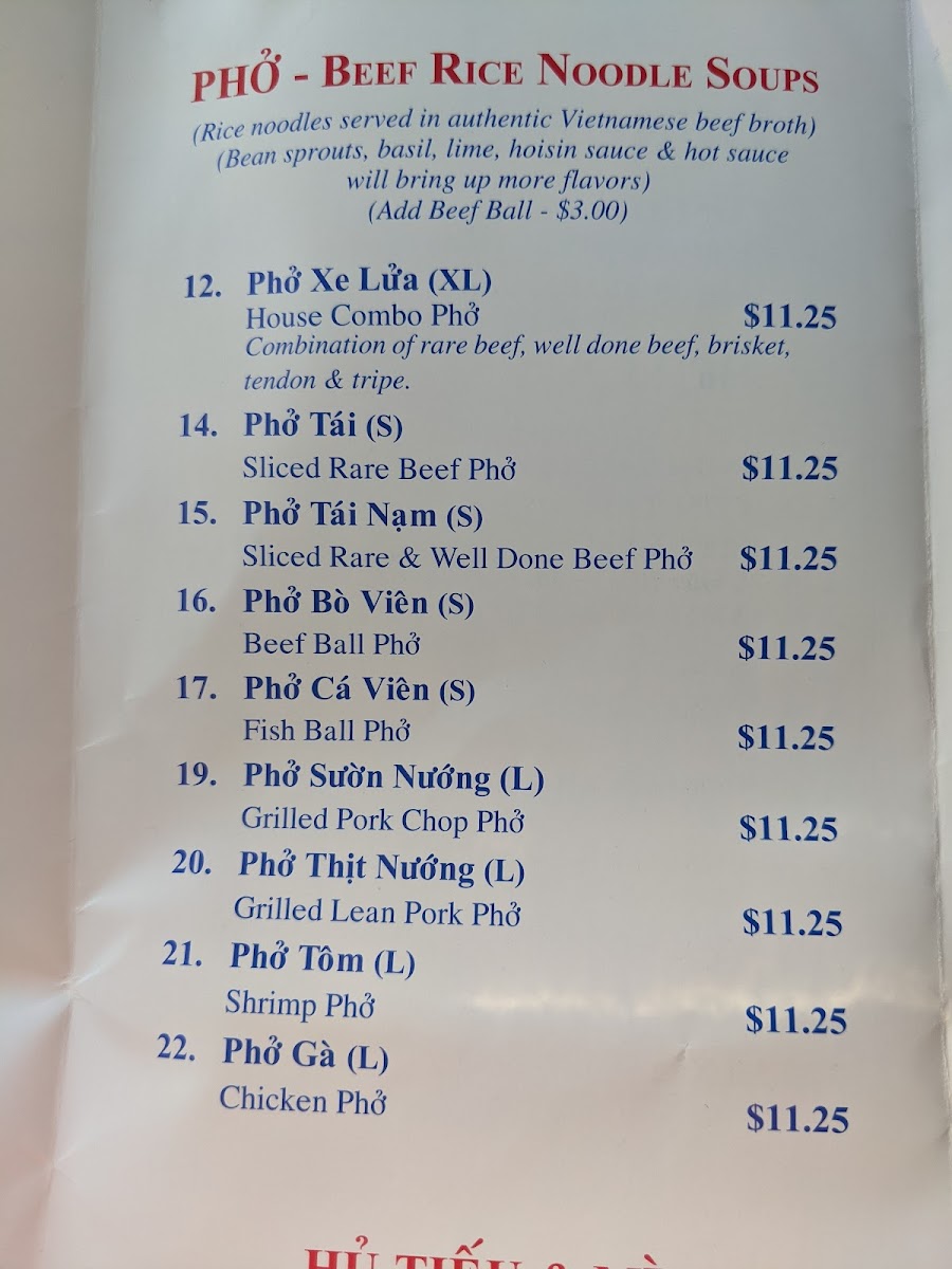 Menu Pho Time Bistro-9
