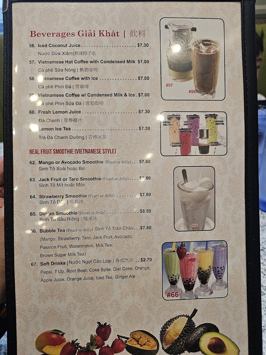 Menu Pho Van Vietnamese Restaurant-2