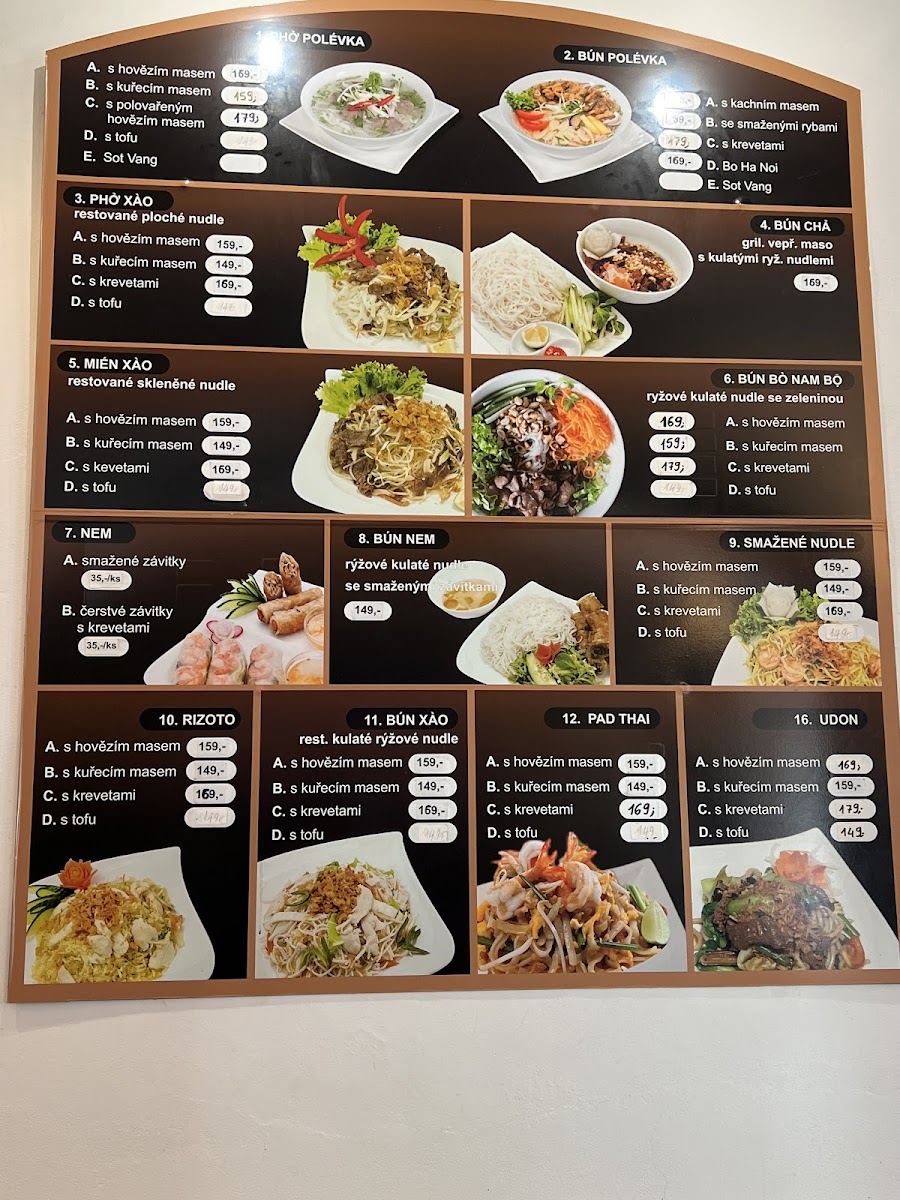 Menu Pho Viet Huong-1