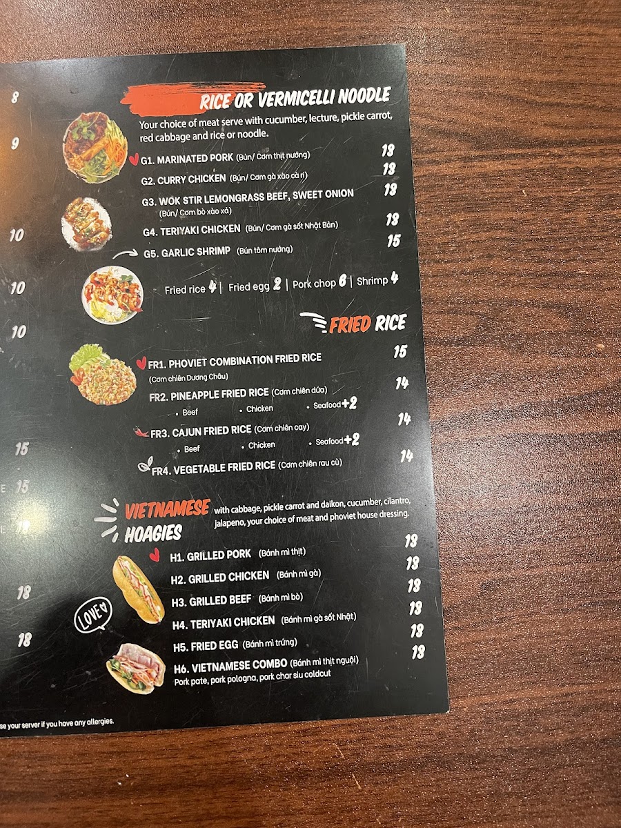 Menu Pho Viet-7