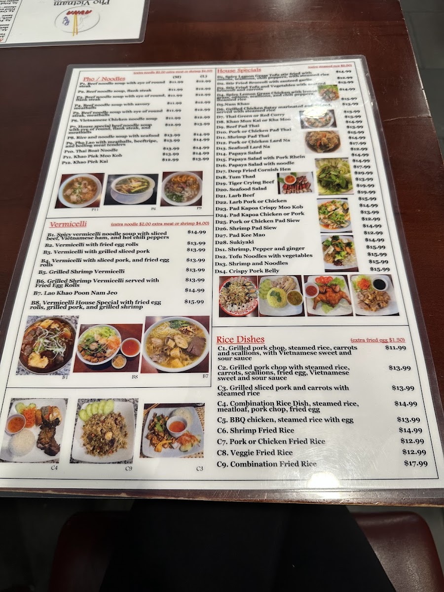 Menu Pho Vietnam-1