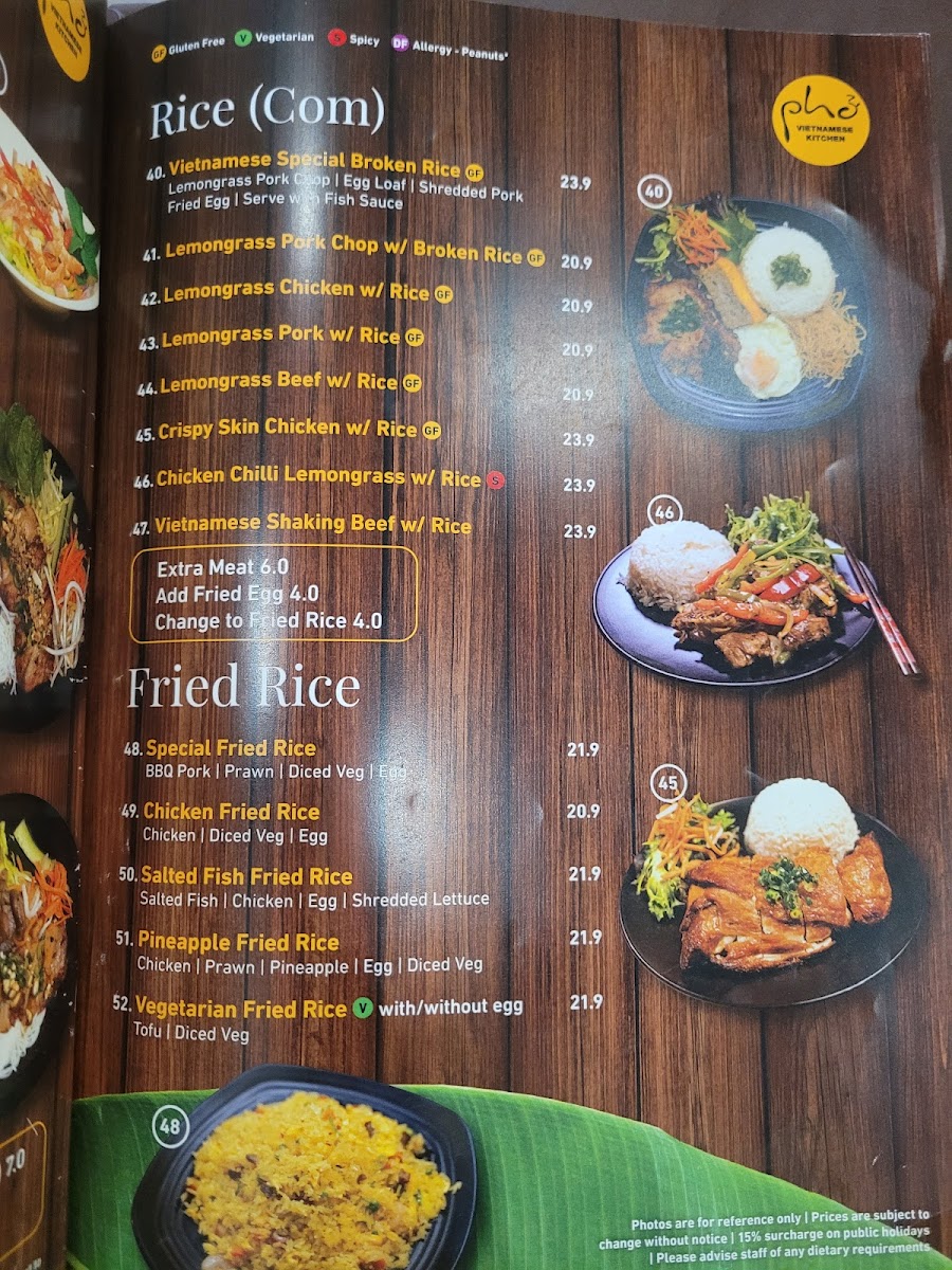 Menu Pho Vietnamese Kitchen-1