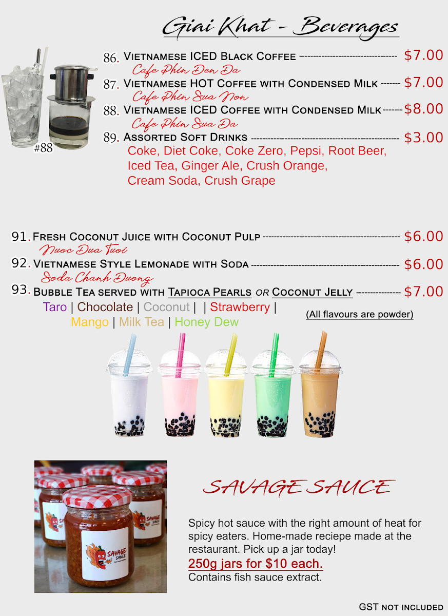 Menu Pho Vietnamese Village-6