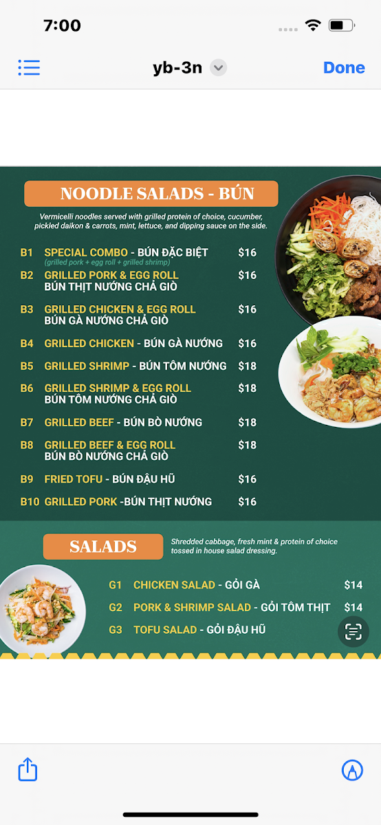 Menu Pho Yuba-1