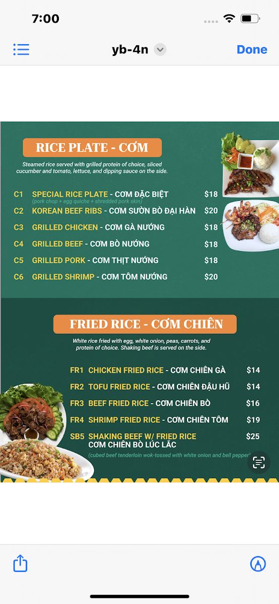 Menu Pho Yuba-3